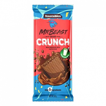 Mr Beast Feastables Bar Crunch